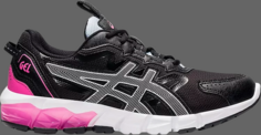 Кроссовки gel quantum 90 3 gs &apos;black soft sky&apos; Asics, черный