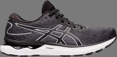 Кроссовки gel nimbus 24 2e wide &apos;black white&apos; Asics, черный