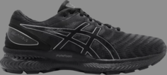 Кроссовки gel nimbus 22 &apos;black&apos; Asics, черный