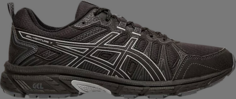 Кроссовки gel venture 7 4e wide &apos;black sheet rock&apos; Asics, черный