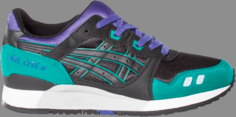 Кроссовки gel lyte 3 &apos;black emerald&apos; Asics, черный