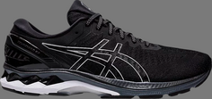 Кроссовки gel kayano 27 4e wide &apos;black silver&apos; Asics, черный