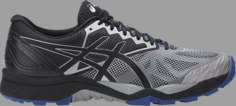 Кроссовки gel fujitrabuco 6 &apos;black aluminum&apos; Asics, черный