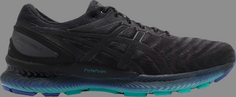 Кроссовки gel nimbus 22 lite-show &apos;black blue&apos; Asics, черный