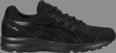 Кроссовки jolt &apos;triple black&apos; Asics, черный