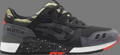 Кроссовки gel lyte 3 &apos;black camo&apos; Asics, черный