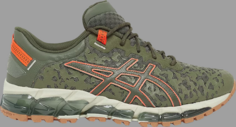 Кроссовки gel quantum 360 5 trail &apos;flight jacket&apos; Asics, зеленый