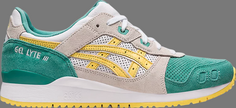 Кроссовки gel lyte 3 og &apos;sage banana cream&apos; Asics, зеленый