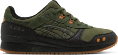 Кроссовки gel lyte 3 &apos;olive black&apos; Asics, зеленый