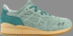 Кроссовки saint alfred x gel lyte 3 &apos;lake shore&apos; Asics, зеленый