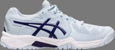 Кроссовки gel resolution 8 gs &apos;soft sky dive blue&apos; Asics, синий