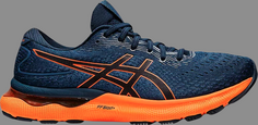 Кроссовки gel nimbus 24 &apos;french blue shocking orange&apos; Asics, синий