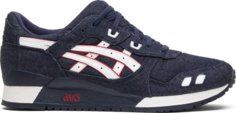 Кроссовки ronnie fieg x gel lyte 3 &apos;selvedge denim&apos; Asics, синий