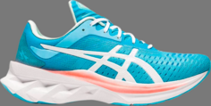 Кроссовки wmns novablast &apos;aquarium&apos; Asics, синий