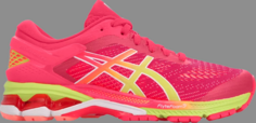 Кроссовки wmns gel kayano 26 &apos;arise - laser pink sour yuzu&apos; Asics, розовый