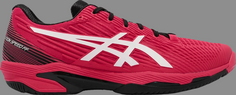 Кроссовки solution speed ff 2 &apos;electric red&apos; Asics, красный