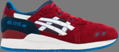 Кроссовки gel lyte 3 Asics, красный