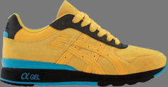 Кроссовки bait x gel lyte 3 premium &apos;rings pack - yellow&apos; Asics, желтый