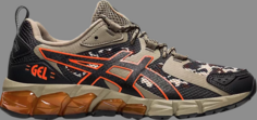 Кроссовки gel quantum 180 &apos;mink habanero camo&apos; Asics, коричневый