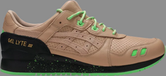 Кроссовки sneaker freaker x gel lyte 3 &apos;neurotoxic&apos; Asics, коричневый