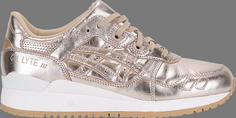 Кроссовки wmns gel lyte 3 &apos;champagne&apos; Asics, золото