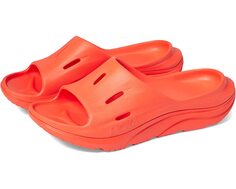 Сандалии Ora Recovery Slide 3 Hoka, яркий оранжевый