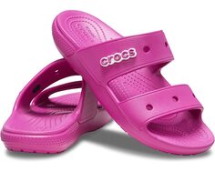 Сандалии Classic Sandal Crocs, фуксия веселье