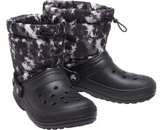 Сапоги Classic Lined Neo Puff Boot Crocs, черный