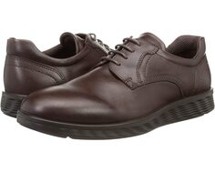 Оксфорды S Lite Hybrid Plain Toe Tie ECCO, мокко нубук