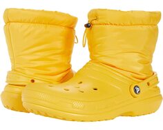 Ботинки Classic Lined Neo Puff Boot Crocs, канарейка