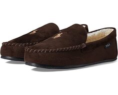 Слипперы Dezi V Moccasin Slipper Polo Ralph Lauren, коричневый