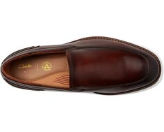 Лоферы Un Hugh Step Clarks, коричневый