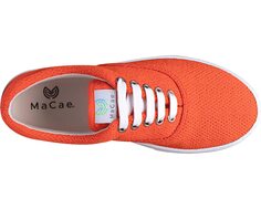 Кроссовки Original Knitting Lace-Up MaCae, апельсин