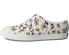 Кроссовки Jefferson Disney Print Native Shoes, белый