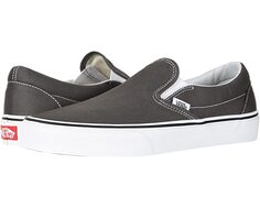 Кроссовки Classic Slip-On Core Classics Vans, уголь