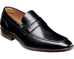 Лоферы Sorrento Moc Toe Penny Loafer Florsheim, черный