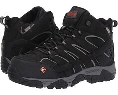 Ботинки Moab Vertex Mid Waterproof Composite Toe Merrell Work, черный