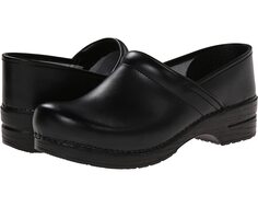 Сабо Professional Box Leather Men&apos;s Dansko, черный