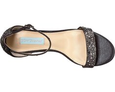 Туфли на каблуках Mari Heeled Sandal Blue by Betsey Johnson, черный