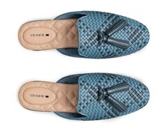 Лоферы Phoebe Woven Mule Birdies, тихоокеанская решетка тканая