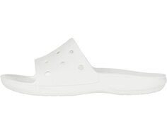 Сандалии Classic Slide Crocs, белый