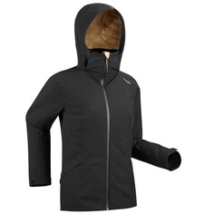 Куртка лыжная теплая женская черная 500 Wedze Wed'ze