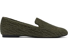 Туфли на плоской подошве Starling Cable-Knit Flat Birdies, лесная вязка