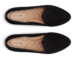 Туфли на плоской подошве Heron Suede Flat Birdies, черный