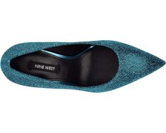 Туфли на каблуках Fresh 2 Nine West, аква металлик