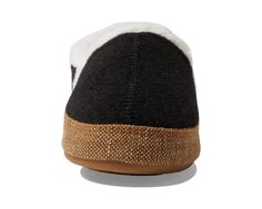 Слипперы Recycled Berber Madison Moc Acorn, черный