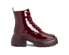 Ботинки The Geli Combat Boot Katy Perry, бургундия