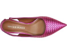 Туфли на каблуках Olympia Donald Pliner, фуксия