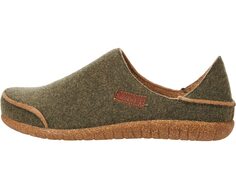 Слипперы Convertawool Taos Footwear, оливковый