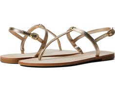 Сандалии Rita Sandal Lilly Pulitzer, золотой металлик